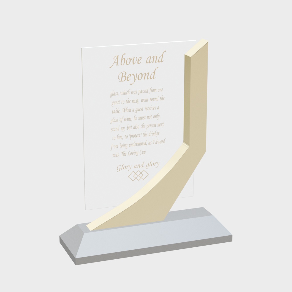 Modern lounge trophies