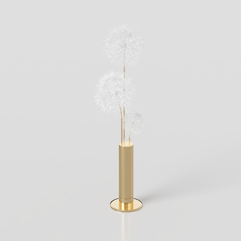 Modern bedroom floor lamp