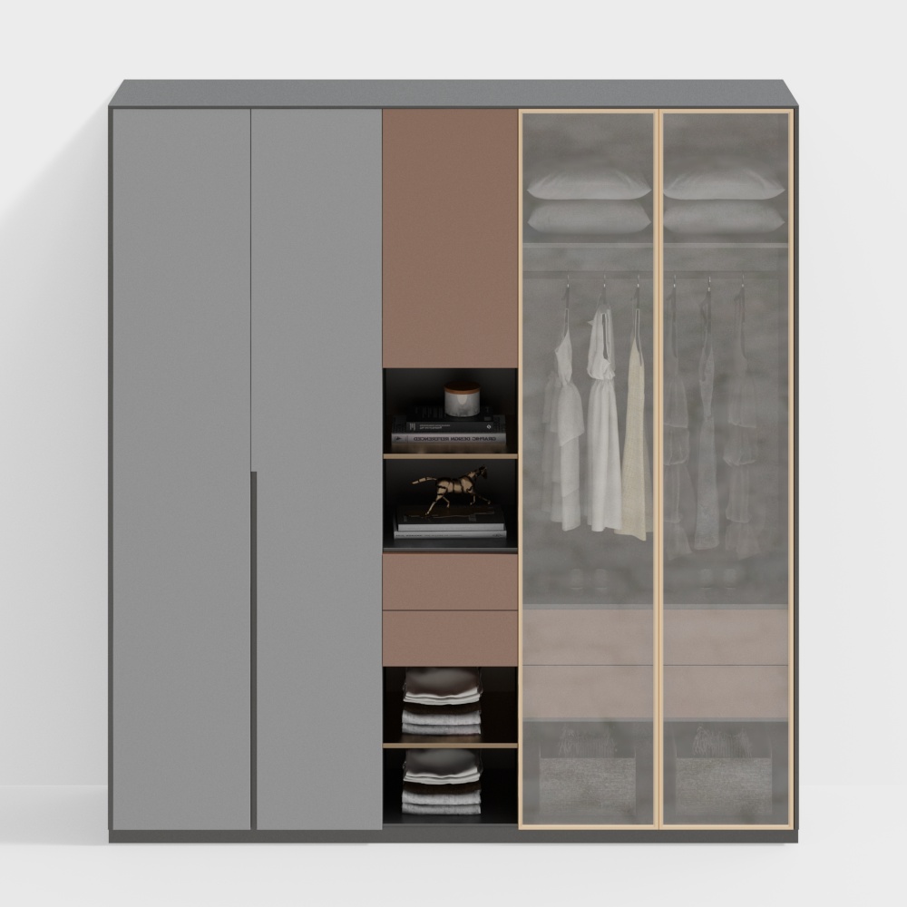 Moderne Garderobe für den Eingangsbereich