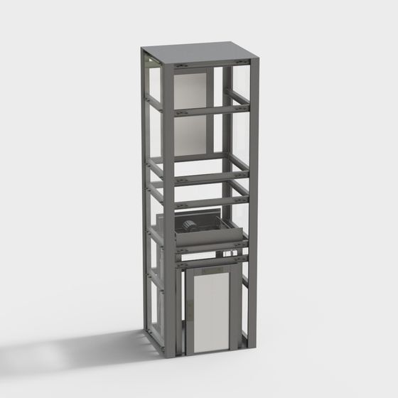City Elevator 3D model