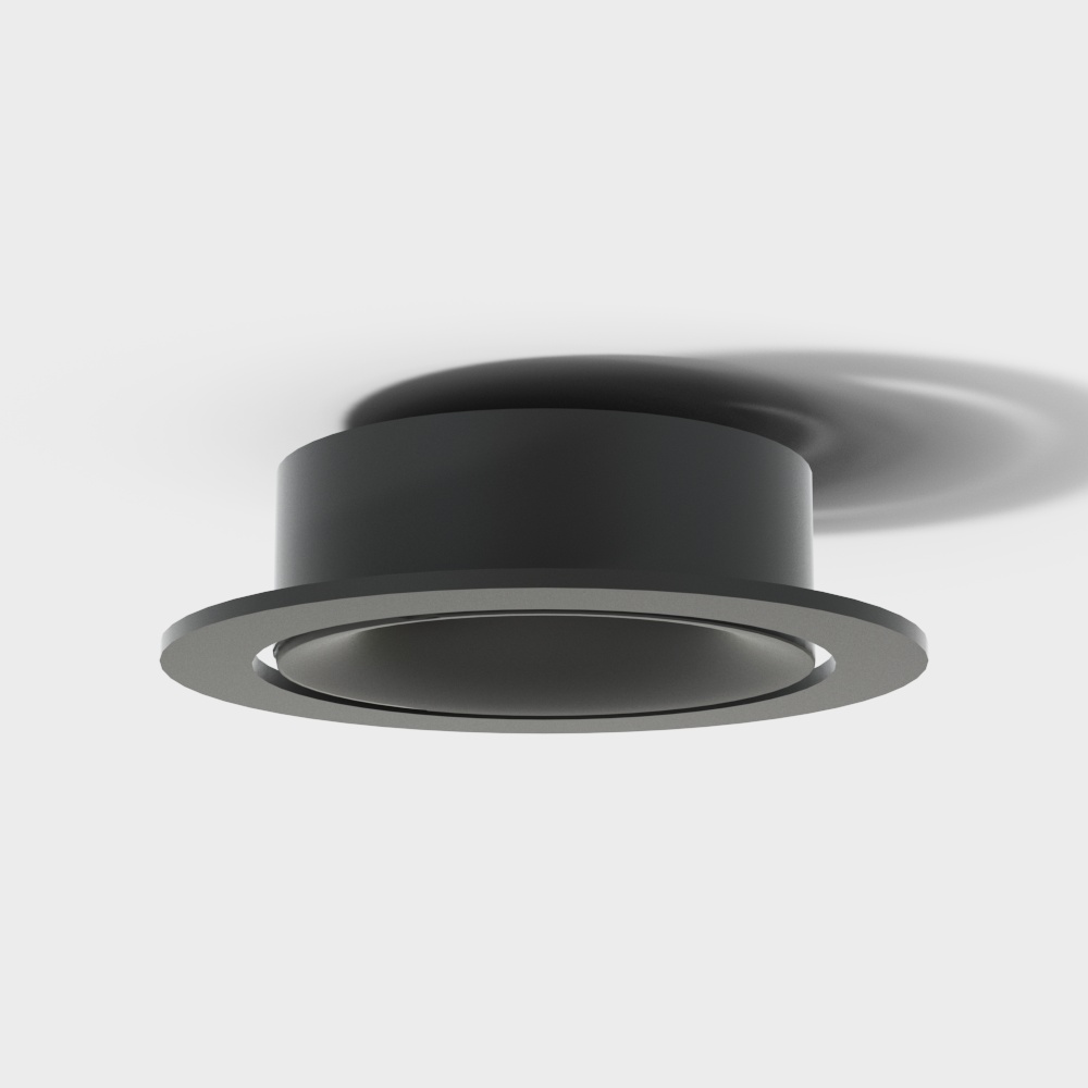 Modern guest restaurant downlights