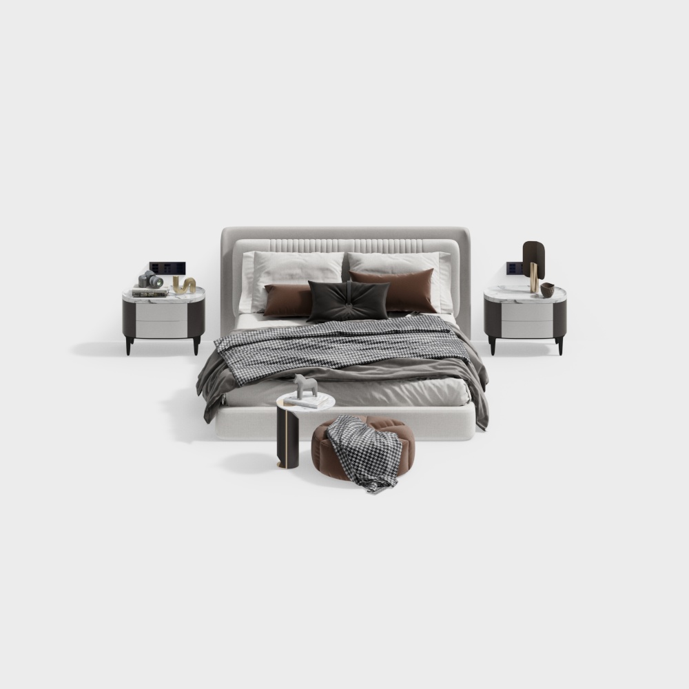 臥室雙人床 皇后床