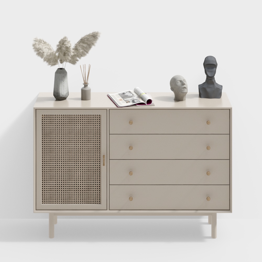 Mueble de entrada nórdico