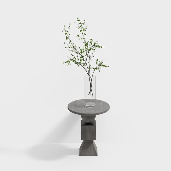 โต๊ะข้างห้องนั่งเล่นสมัยใหม่