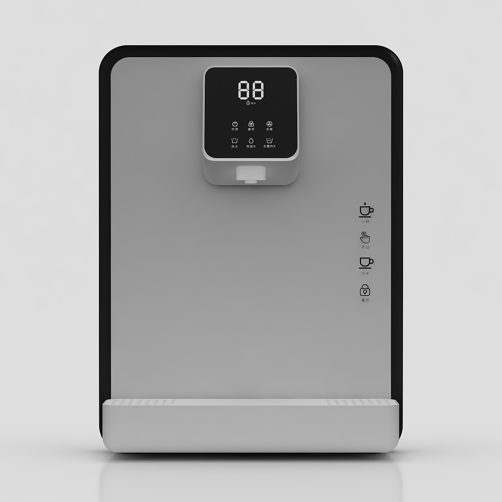 Wall-mounted straight drinking machine for home use