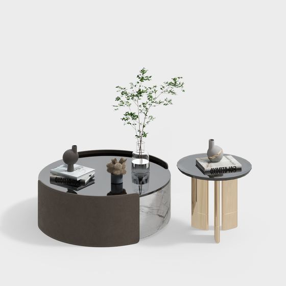 Urban Living Room Set 3D model