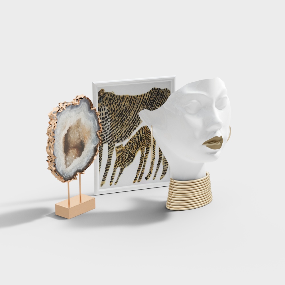 Modern study vase sculpture decoration