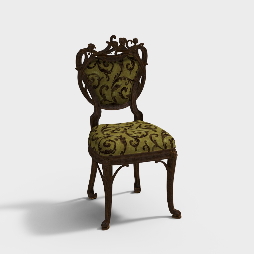 Gorgeous Vintage Modern Chair 3D model