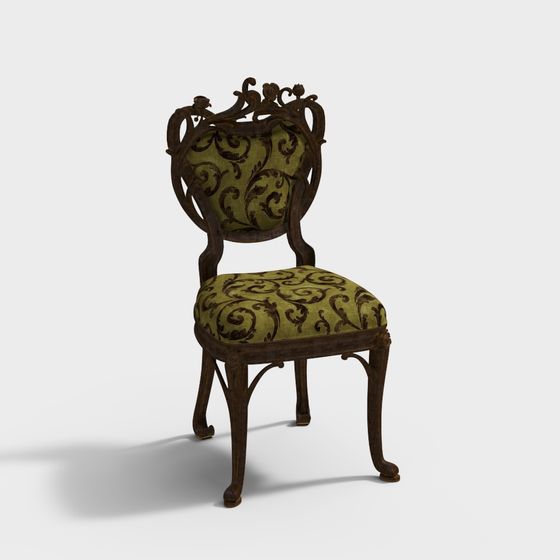 Gorgeous Vintage Modern Chair 3D model