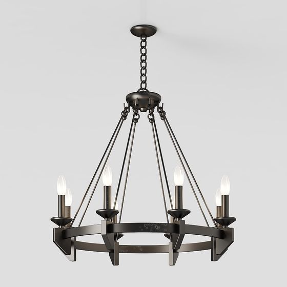 Vintage Chandelier 3D model