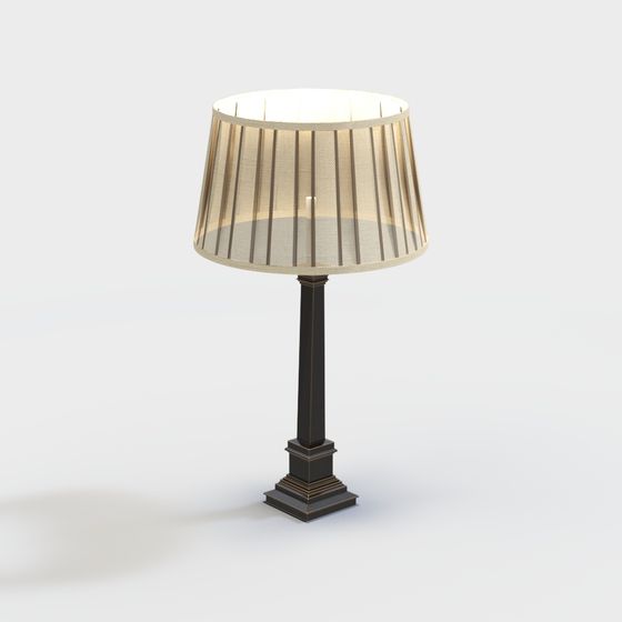 Elegant Lamp 3D model for Contemporary Interiors