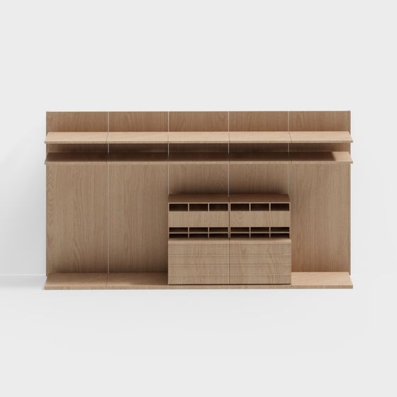 Urban Living Room TV Stand 3D model