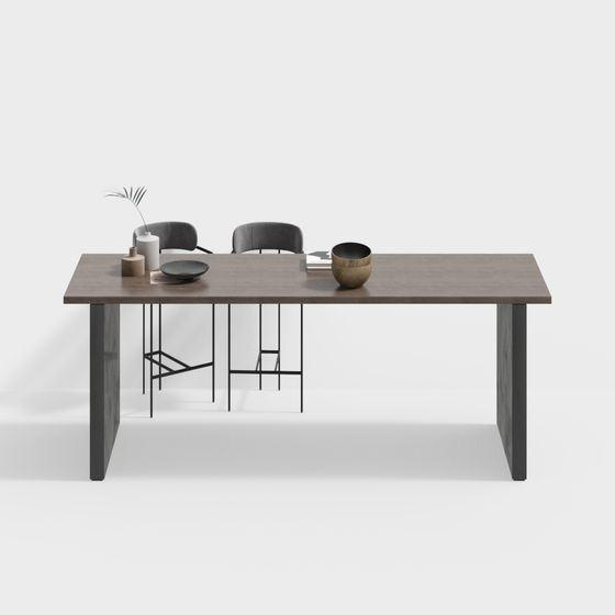 Urban Dining Table 3D model