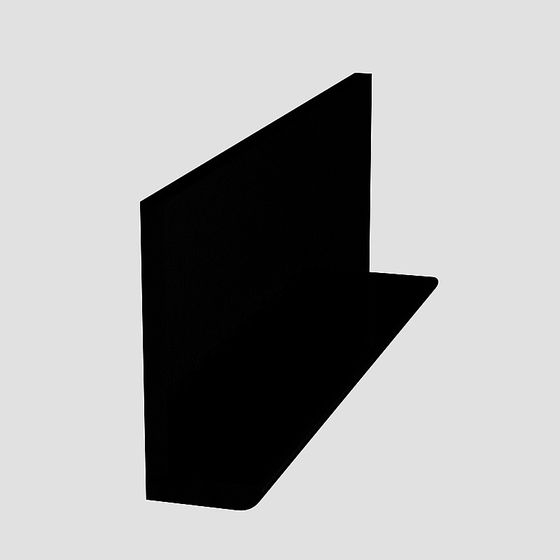 MY-801 Closed Decorative Trim 3D Model in Black