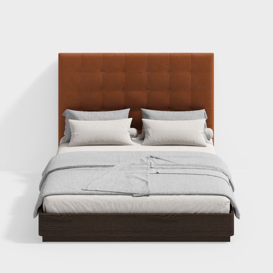 Urban Comfort Bed 3D model