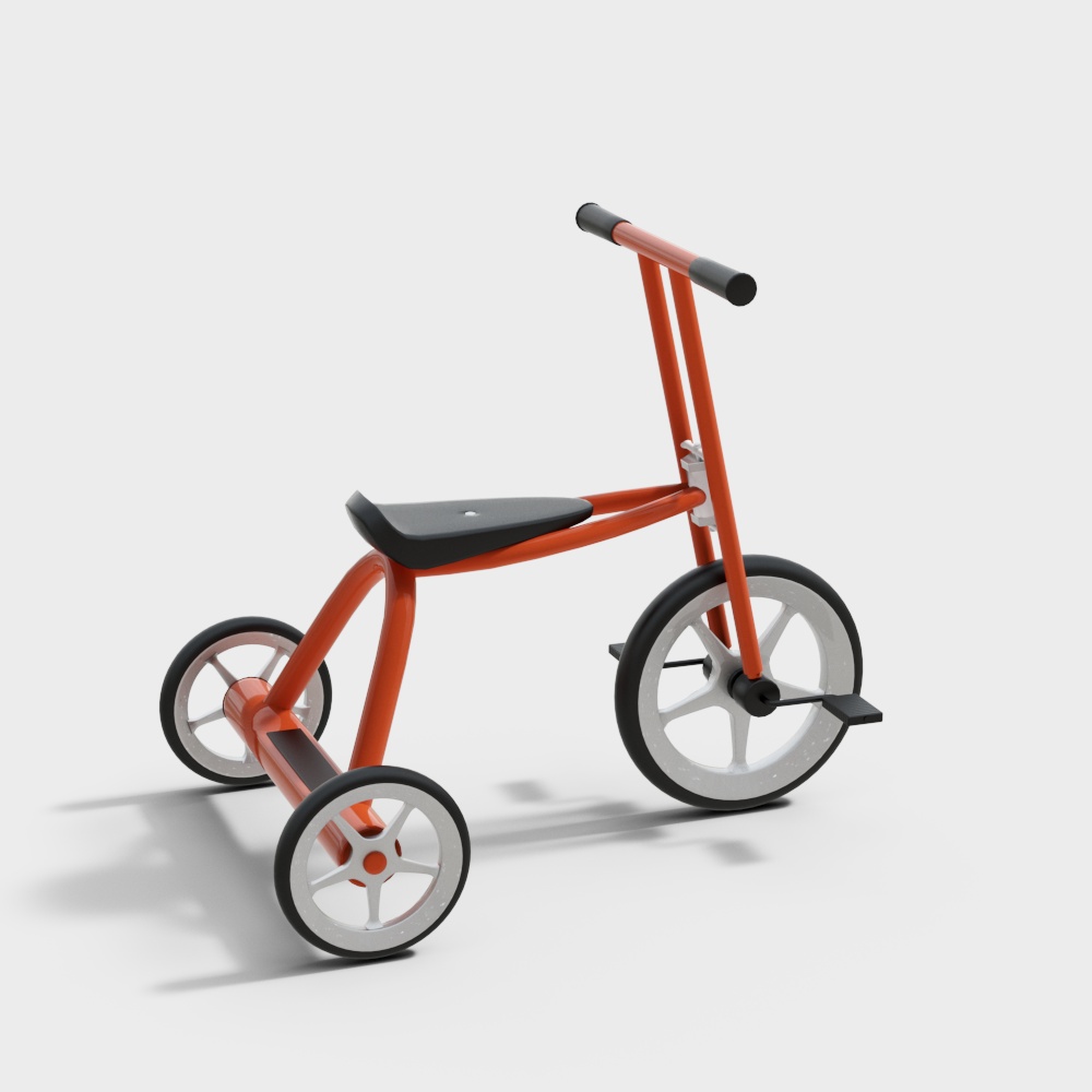 Orange bike for kids