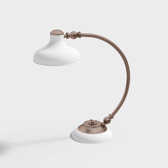 Vintage Table Lamp 3D model for Modern Design