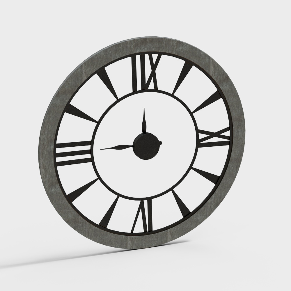 American vintage clock