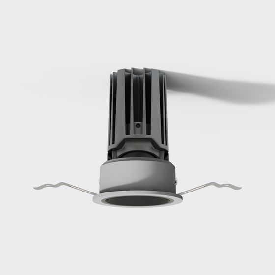 Contemporary Low-Polygon Lighting 3D model for Creative Projects