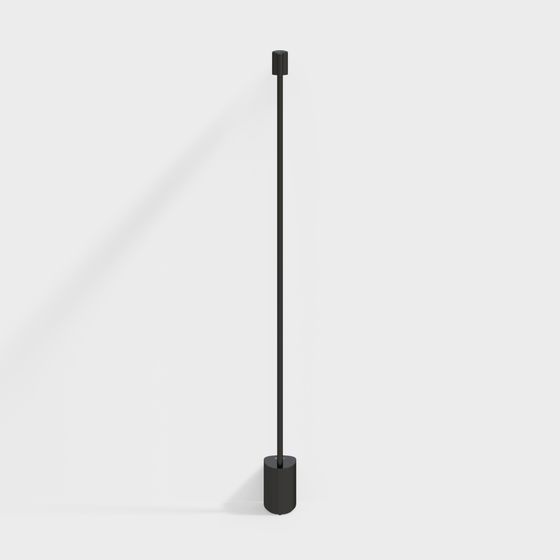 Stylish Minimalist Floor Lamp 3D model