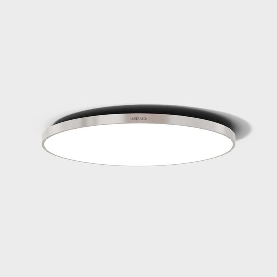 Stylish Round Ceiling Light 3D model for Modern Interiors