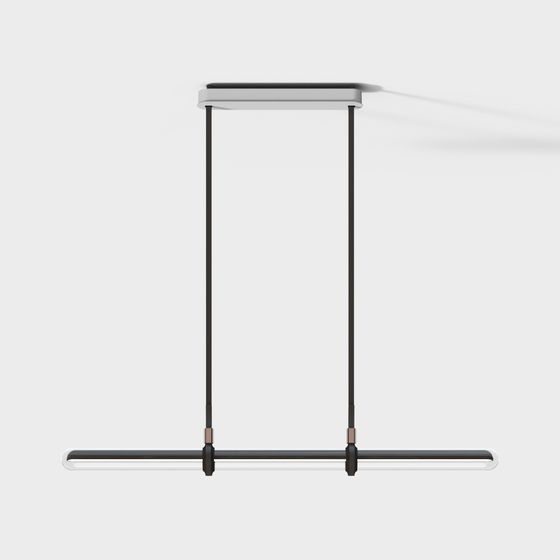 Modern Low-Poly Pendant Light 3D model