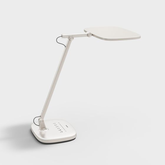 Minimalist 3D Table Lamp Model for Modern Interiors