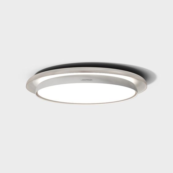 Minimalist Round Ceiling Light 3D model