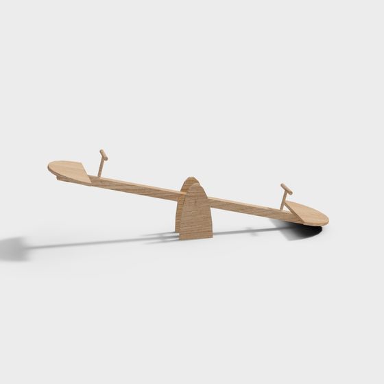 Childhood Seesaw 3D model