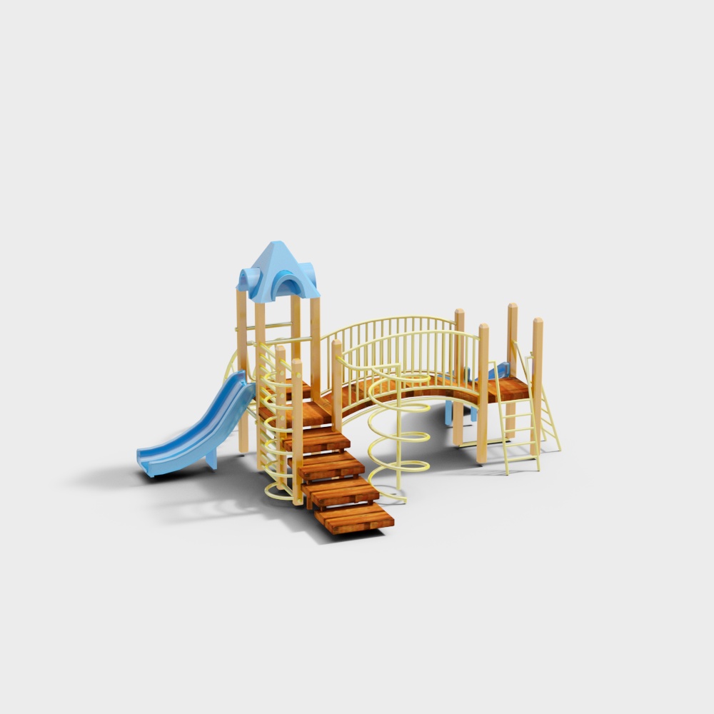 Blue slide