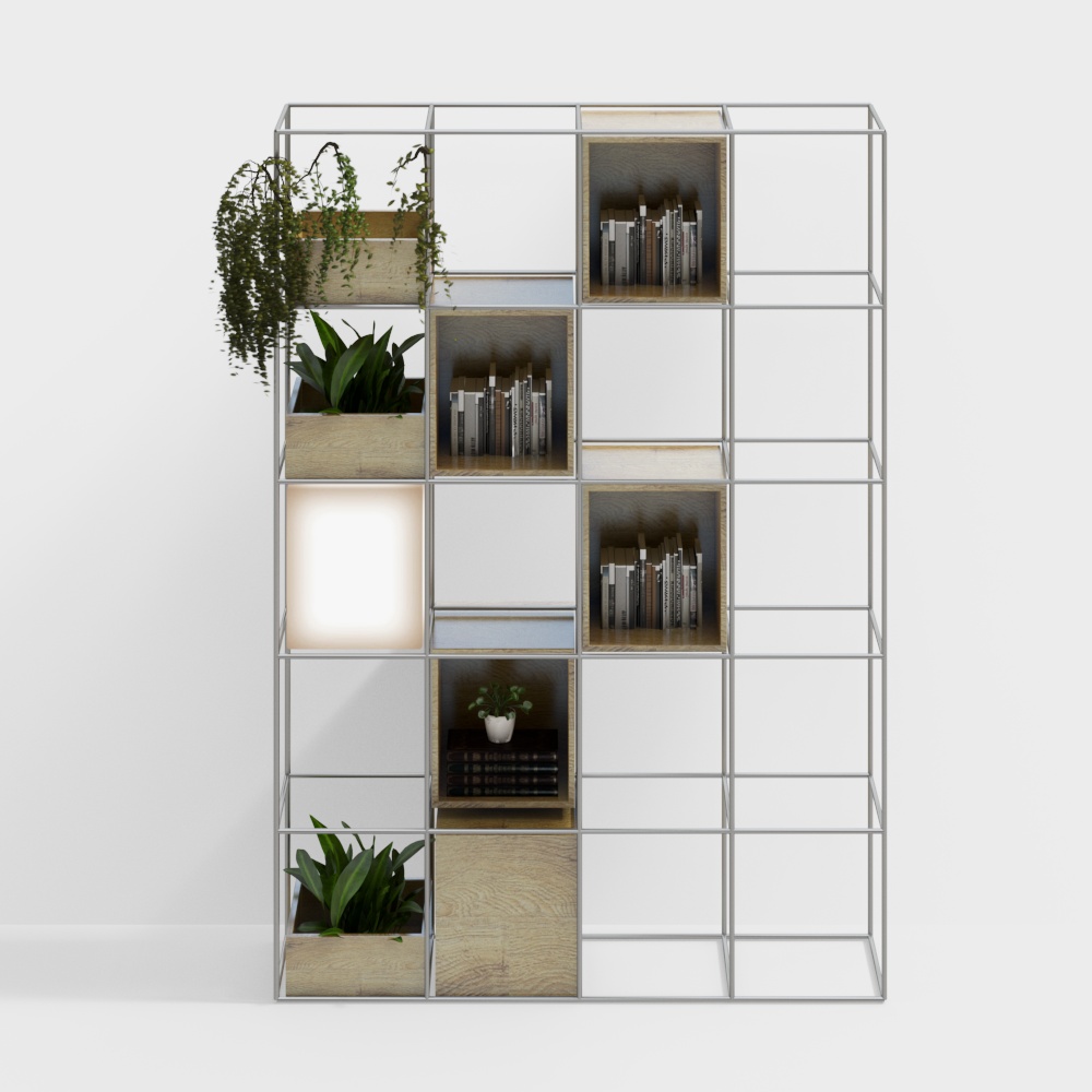 Scaffale di stile legno