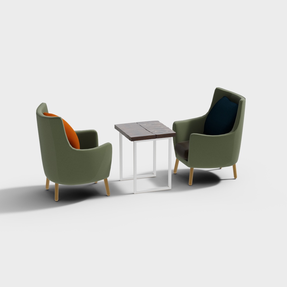 현대 미니멀리스트 테이블 & 의자 세트