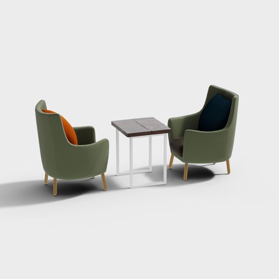 현대 미니멀리스트 테이블 & 의자 세트