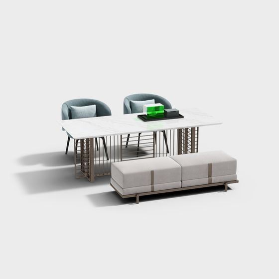 Urban Fusion 3D model for Modern Spaces