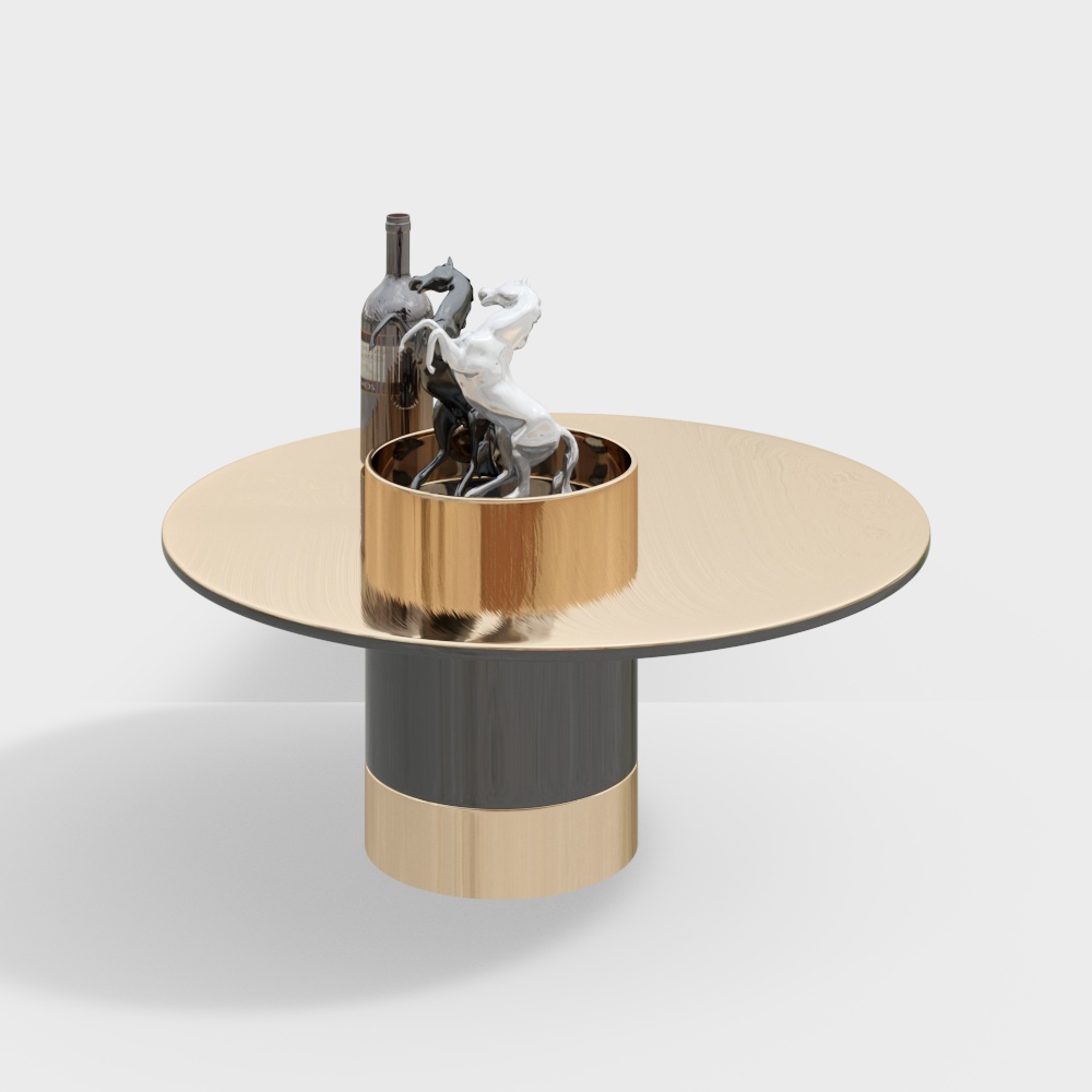 Light Luxury Metal Coffee Table