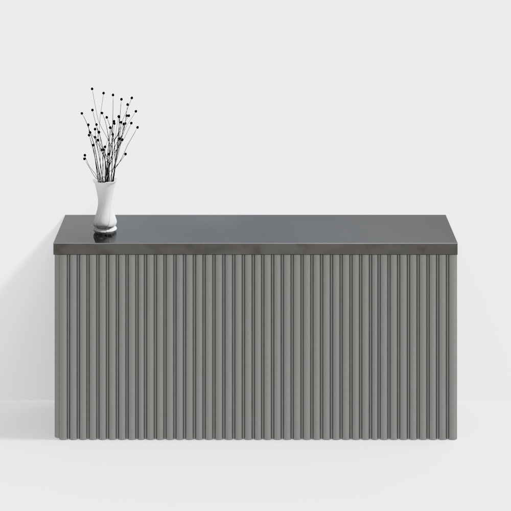 Современный минималистичный шкаф с одной дверцей