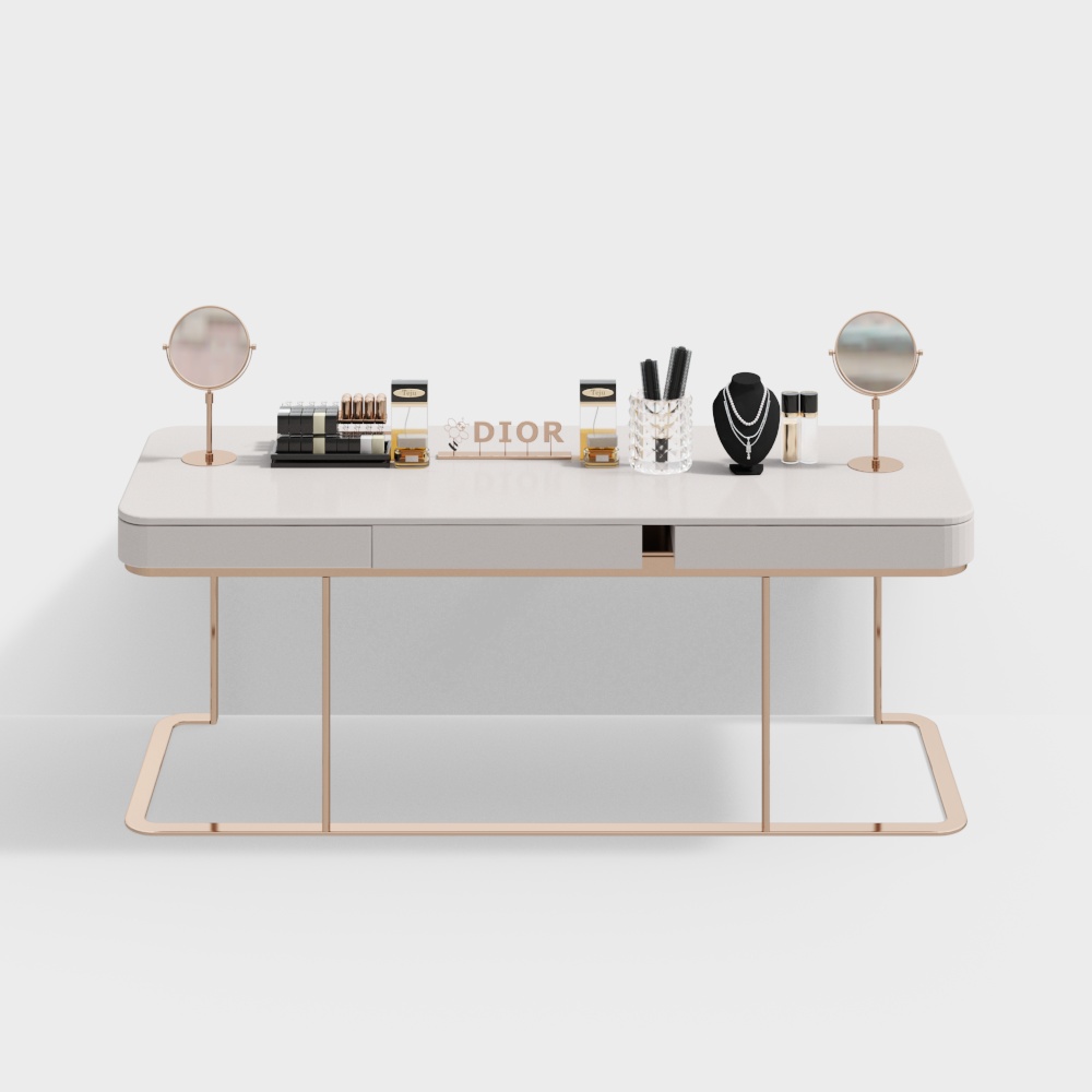 Mesa de Tocador de Salón de Belleza Moderna