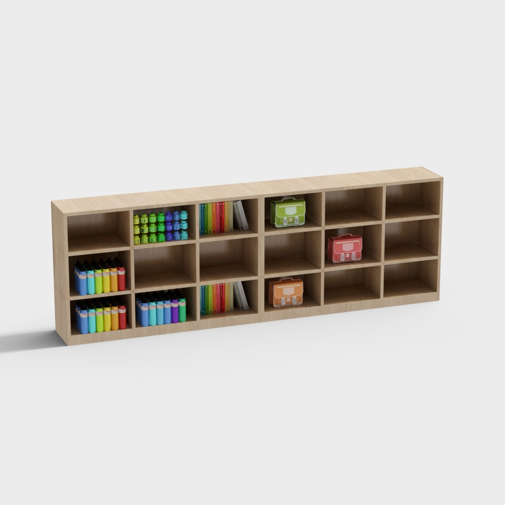 Log Low Bookshelf