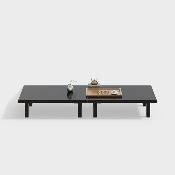 Minimalist Tea Table 3D model