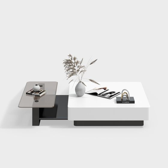 Urban Living Room Coffee Table 3D model