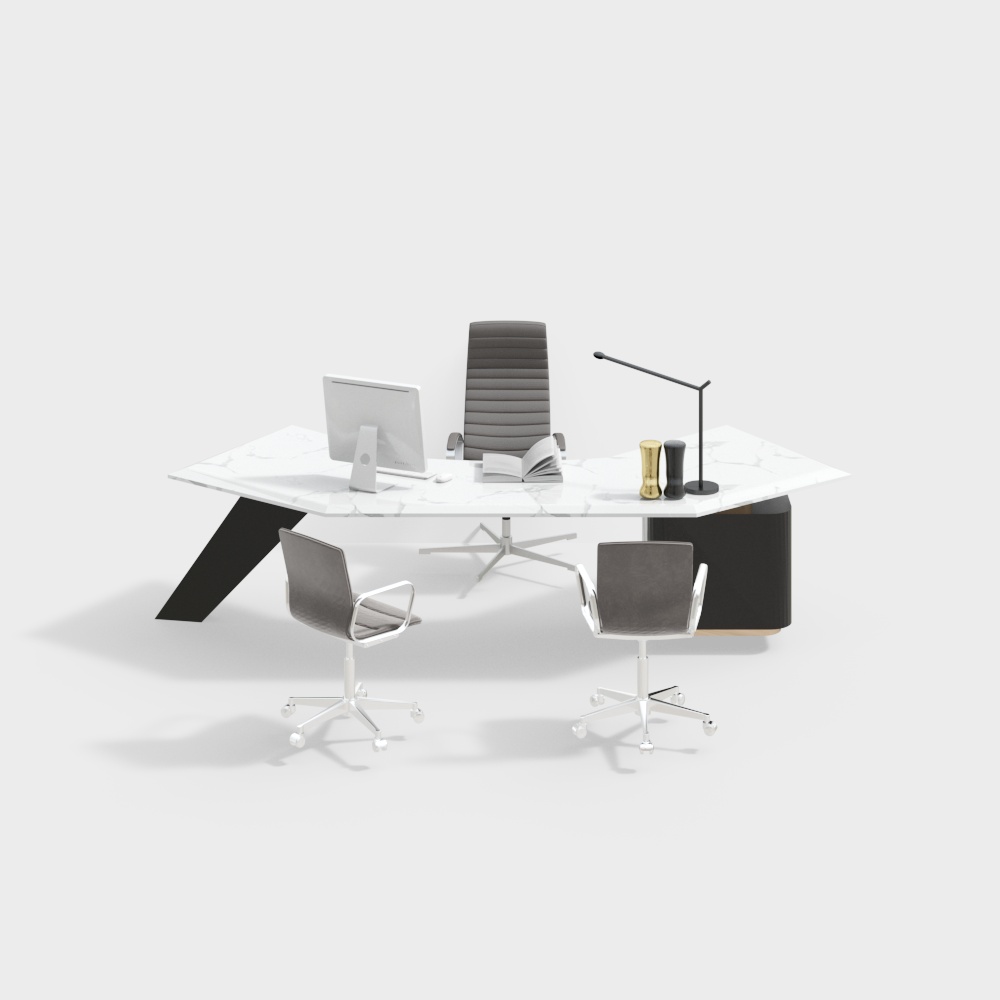 Set di sedie da ufficio moderne