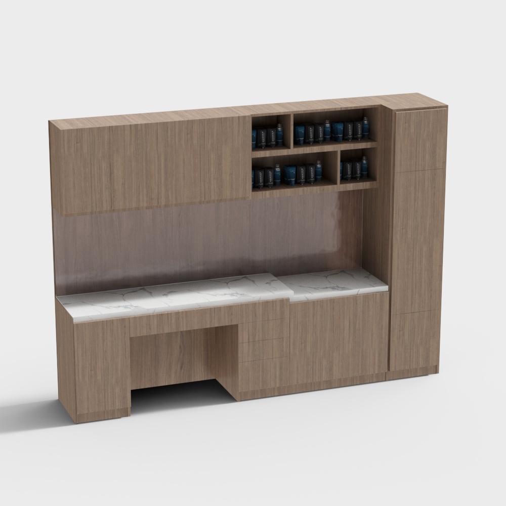 Armoire de rangement moderne pour cabinet dentaire
