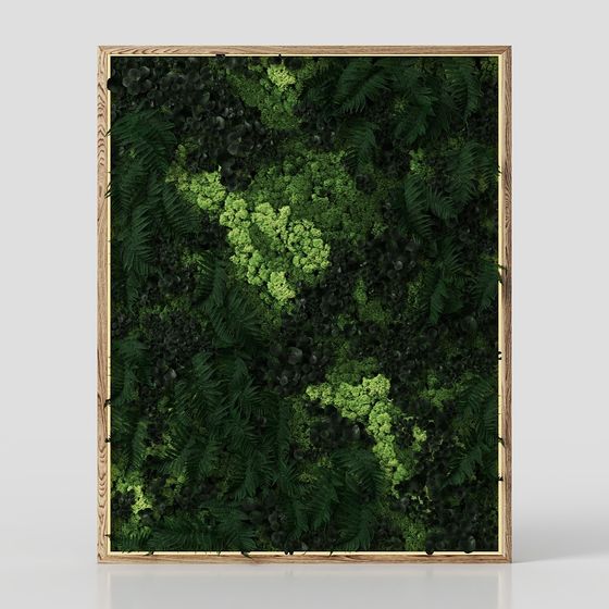 Moss Wall 3D model