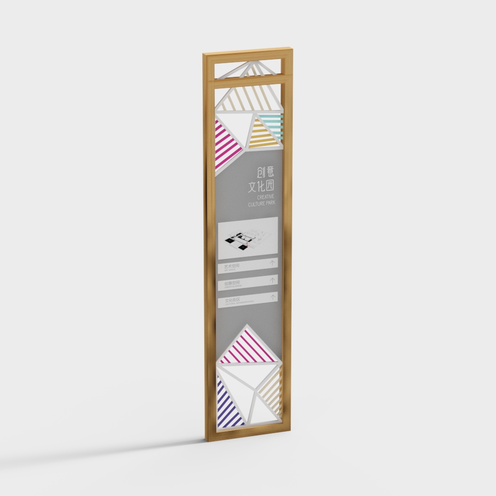 Bảng chỉ dẫn biển hiệu hiện đại