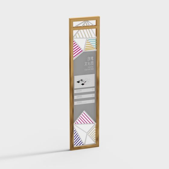 Bảng chỉ dẫn biển hiệu hiện đại