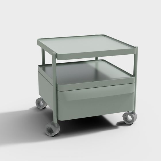 Stylish Multifunctional Cart 3D model
