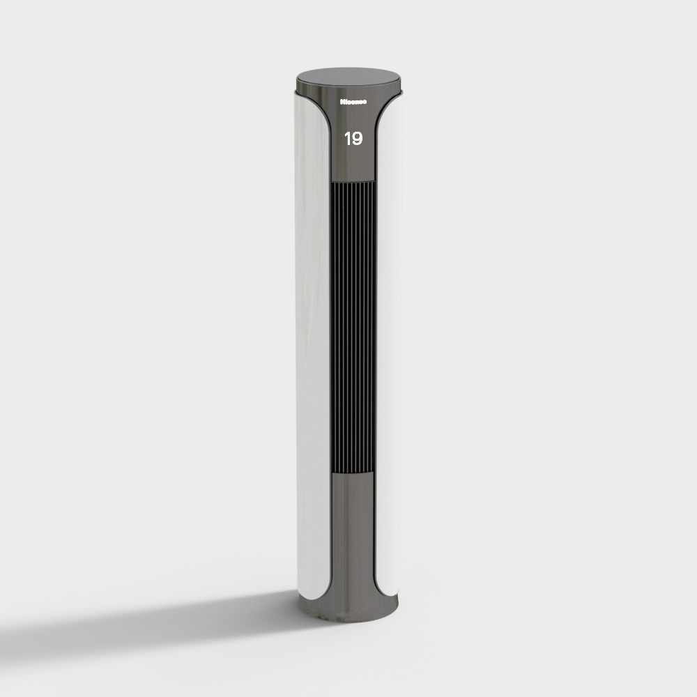 Climatiseur vertical moderne pour salon