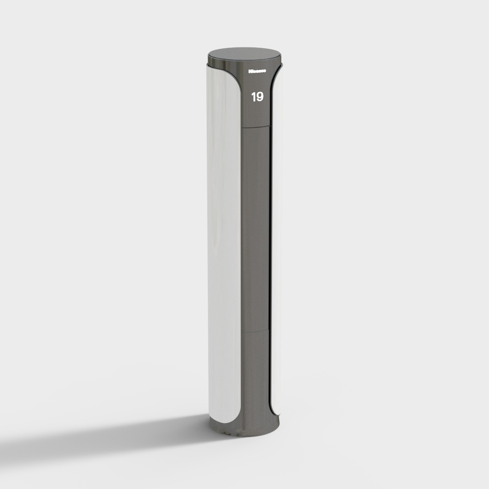 Condizionatore d'aria verticale moderno per soggiorno