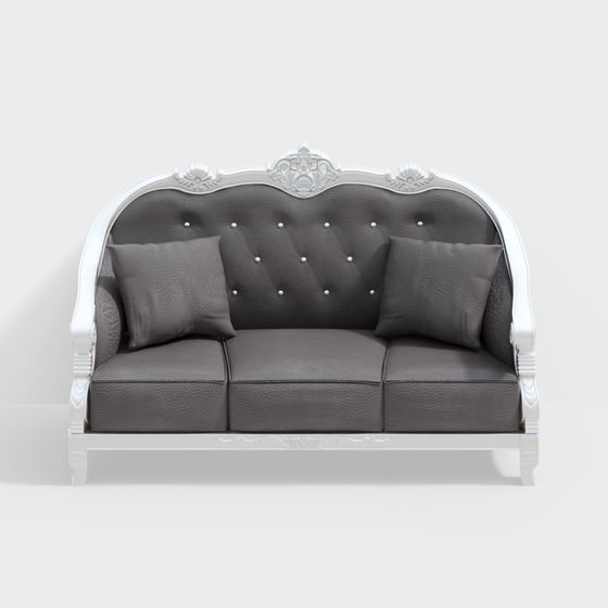 Royal Elegance 3D model Sofa
