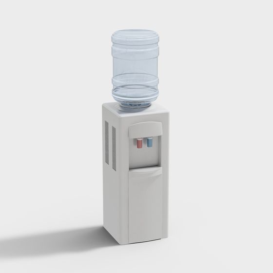 Simple Yet Detailed Water Dispenser 3D model